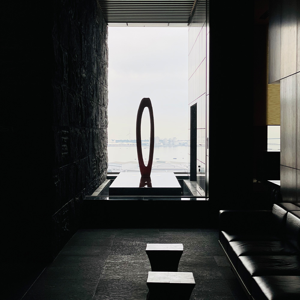 どこかのオブジェ